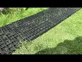 CrazyGadget Black Heavy Duty Interlocking Plastic Grid Base Mat System Paving Driveway - Review