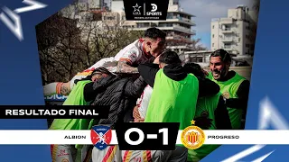 #PROGRESO LOGRÓ un TRIUNFO VALIOSO ante #ALBION | Albion 0-1 Progreso | Resumen