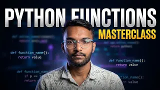 Master Python Functions in One Functions Parameters Arguments