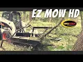 Quick Attach EZ Mow in action