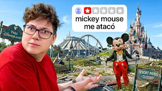 Probé el Parque de Disney con PEORES Reseñas
