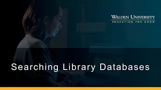 Intro to Walden Library - Psychology Students