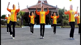 senam rekreasi perwosi jawa timur 2 tahun 2015