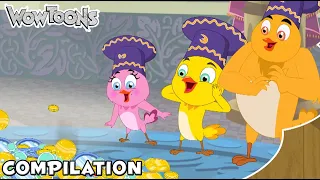 Foxie vs Chicks | Eena Meena Deeka Cartoon | New Funny Episodes😂 | S03 #emdnewseason