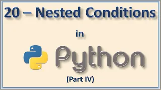 Nested Conditions in Python programming