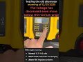 Complete Alternator Diagnosis - Voltage Testing with the Stanley FATMAX