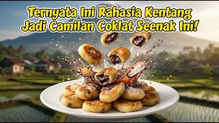Ternyata Ini Rahasia Kentang Jadi Camilan Coklat Seenak Ini