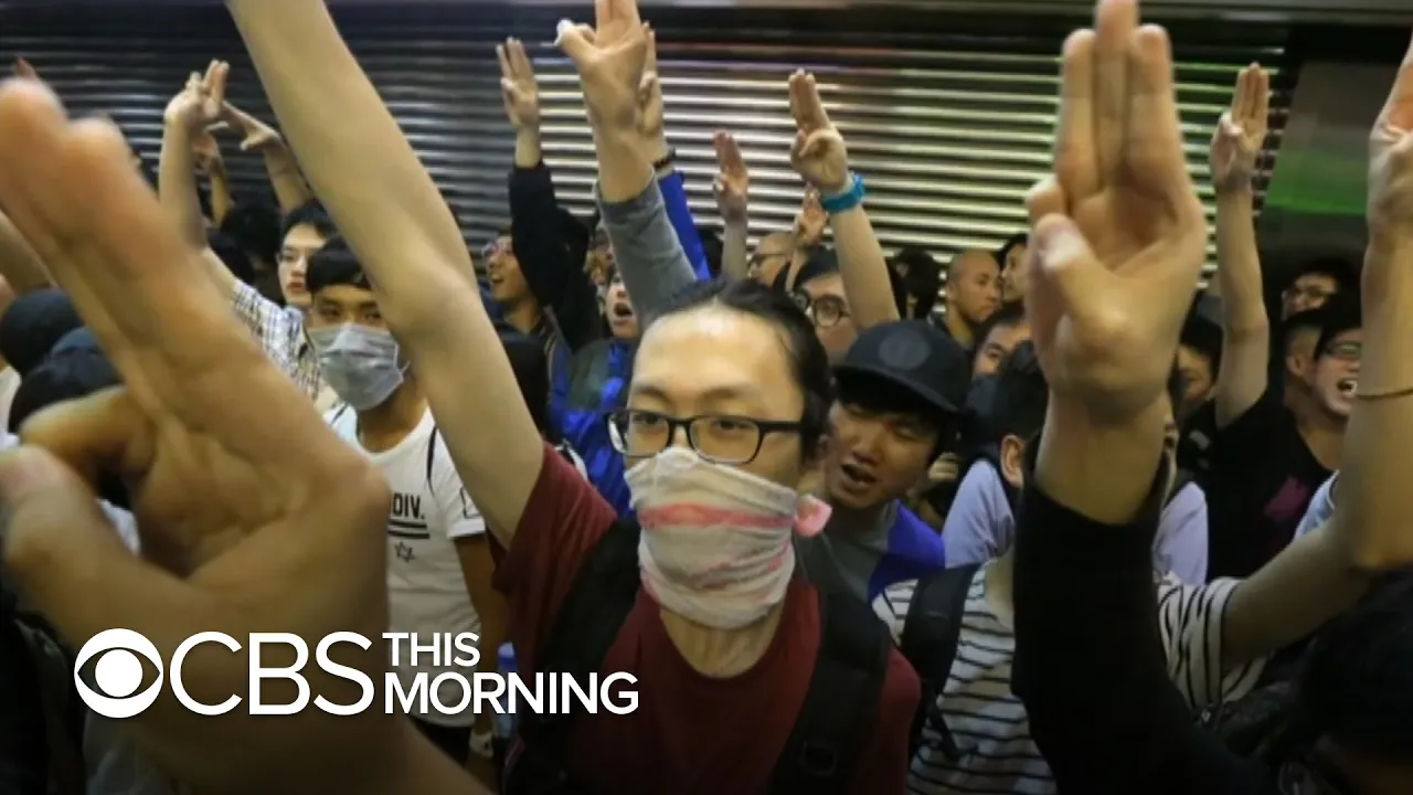 Hunger Games "three fingered salute" now a widely-used protest symbol in South East Asia