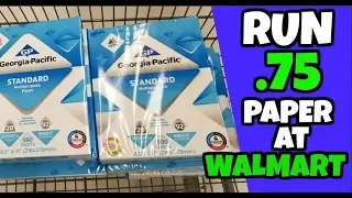 RUN Deal 75 Printer Paper at Walmart
