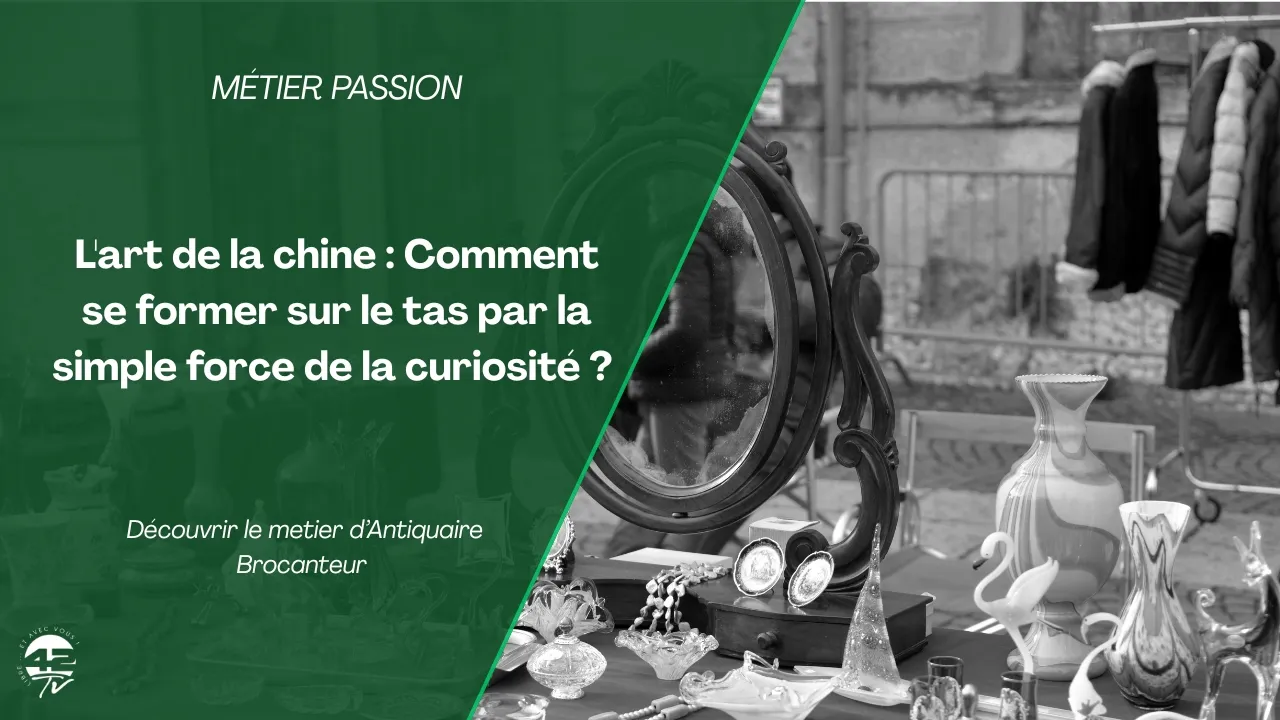 ⁣✨ NOUVELLE ÉMISSION : MÉTIER PASSION ✨ Antiquaire Brocanteur