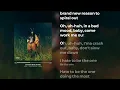 Download Lagu SZA - Scorsese Baby Daddy (Lyrics)