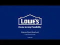 Kristofer Love - Lowe s Commercial Demo