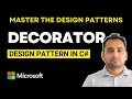 What is Decorator Design Pattern in C Decorator design Pattern with Example