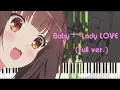 Download Lagu [Nekopara OVA OP] - Baby→Lady LOVE (Full ver.) Piano Arrangement