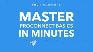 Intuit ProConnect Tax Online The Fundamentals