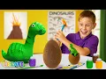 Download Lagu Creative Dino Adventure! 🦕 Dinosaur Eggs, Flying Dinos \u0026 Crafty Surprises! 🎨