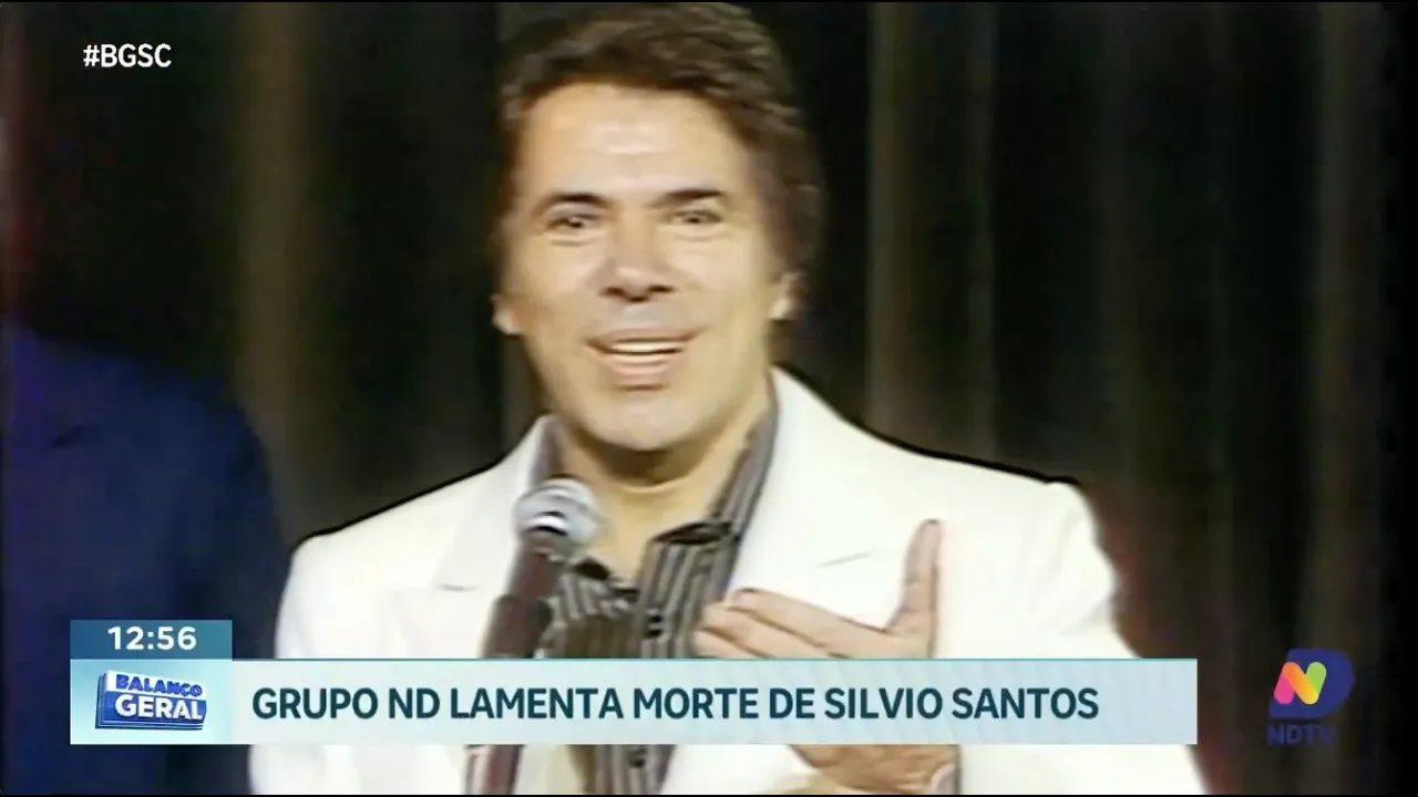 Grupo ND lamenta morte de Silvio Santos
