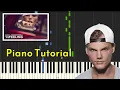 Avicii - Taste The Feeling - Piano Tutorial