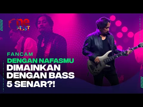 [Vertical Video] TERUNGKAP! Makki Ungu Gunakan Bass 5 Senar saat Manggung | One Fest