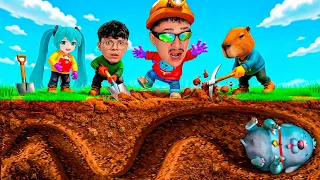 4 IDIOTAS PROCURANDO UM CACHORRO FELADAPUTA DE BAIXO DA TERRA