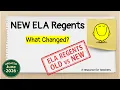 New English Regents Changes for 2026 Next Generation ELA Regents Exam