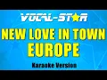 Lagu Europe - New Love In Town | With Lyrics HD Vocal-Star Karaoke 4K