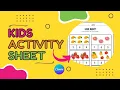 How to Make a Kids Counting Worksheet in Canva Step-by-Step Math Worksheet Tutorial