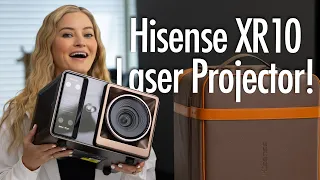 I Replaced My TV With a 300" Laser Projector | Hisense XR10 Laser Projector