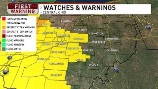 Live Radar Severe weather expected to hit Central Ohio on Wednesday