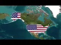 United States of America maps USA Map animation zoom in