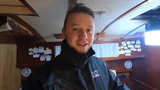 Ep19 Hallberg Rassy Rasmus 35 when I opened the water tank, I discovered a mold no surprise