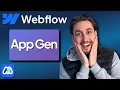 Webflow App Gen Is HERE Vibe Coding Inside Webflow