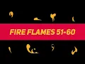 Liquid Elements Fire Flames 51-60 Motion Graphics Templates