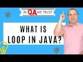 What is loop in Java