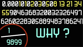 The beauty of generating functions Why this fraction gives Fibonacci sequence