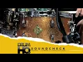 Download Lagu THE DRUM HQ Soundcheck: DIXON 14x6.5 Classic Series Snare Drum in Orange Sparkle