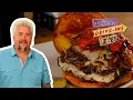 Guy Fieri Eats a Meatball Burger Diners Drive-Ins and Dives Food Network