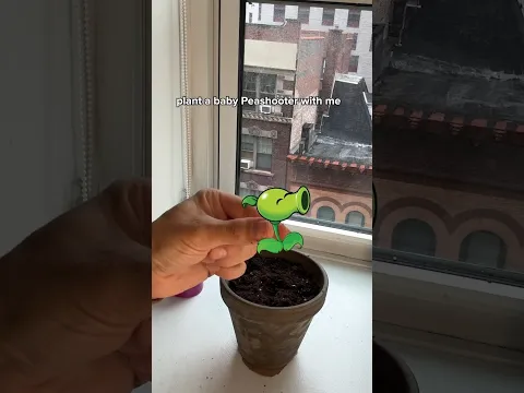 friendly reminder to water your peashooter!