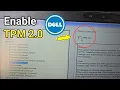 How To Enable Tpm 2 0 In Bios Dell - Step-by-step