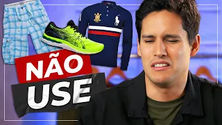 Roupas que os homens usam, mas deveriam parar