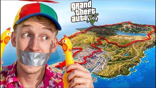 GTA V - PRZEZ CAŁĄ MAPĘ, ale NIE MOGĘ SIĘ ZAŚMIAĆ! 🤭