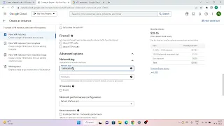 Creating Firewall rules in Google Cloud GCP