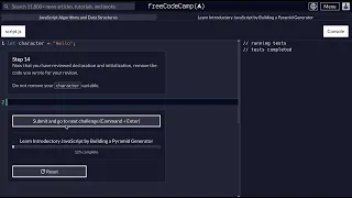 FreeCodeCamp - JavaScript Data Structures and Algorithms