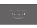 Adding Events on Android Countdownplus