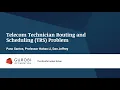 Technician Routing Scheduling Demo