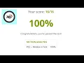 python Module 4 test 100 Python Essentials 2 CISCO