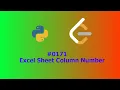 No Sound Leetcode 171 Excel Sheet Column Number