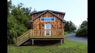Lorraine Small House Tour Industrial Chic in 742 sq ft