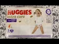New Huggies Extra Care pants size 5 2025 English