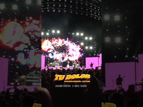 #TuDolor cumbia en vivo junto a @UrielLozanoOficial Para sumar a la playlist del finde!